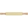 TORO 43 cm Wooden Rolling Pin with Silicone Coating, Cream