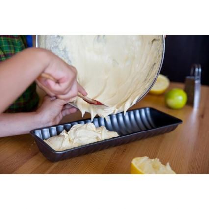 TORO Baking Pan 31.5 x 12 cm, Black