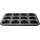 TORO Black Muffin Pan