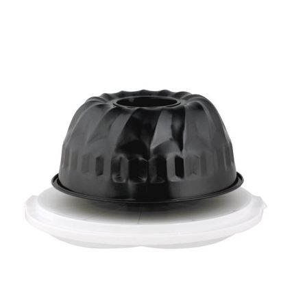 TORO Bundt Pan with Tray and Lid – Black