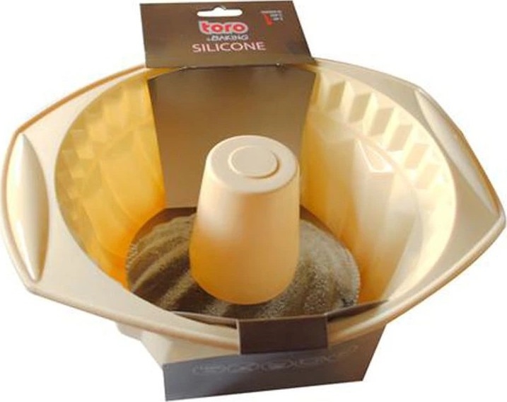 TORO Cream Silicone Bundt Pan