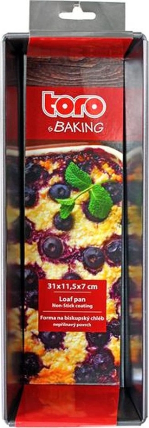 TORO Loaf Pan 31 x 11.5 cm, Black
