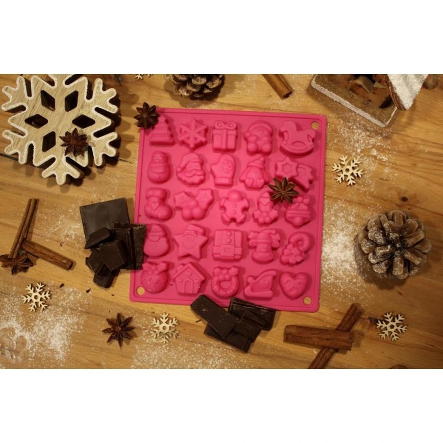 TORO Pink Silicone Chocolate Mold