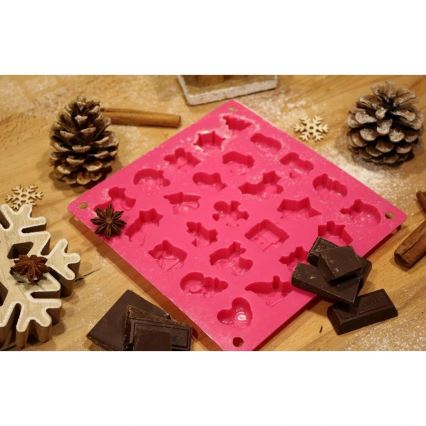 TORO Pink Silicone Chocolate Mold