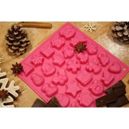TORO Pink Silicone Chocolate Mold