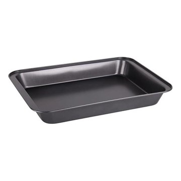 TORO Roasting Pan 25.5 x 5 x 37.5 cm, Black