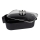 TORO Roasting Pan with Lid, 6.5 L — 34.5 x 10 x 24.5 cm, Black