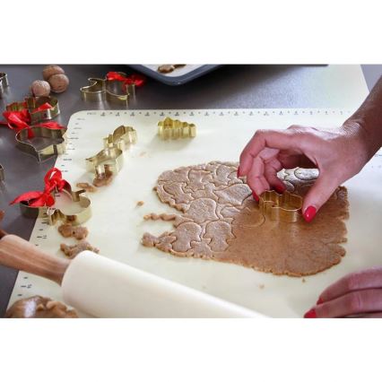 TORO Silicone Baking Mat 52 x 42 cm, Cream