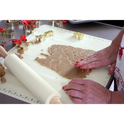 TORO Silicone Baking Mat 52 x 42 cm, Cream