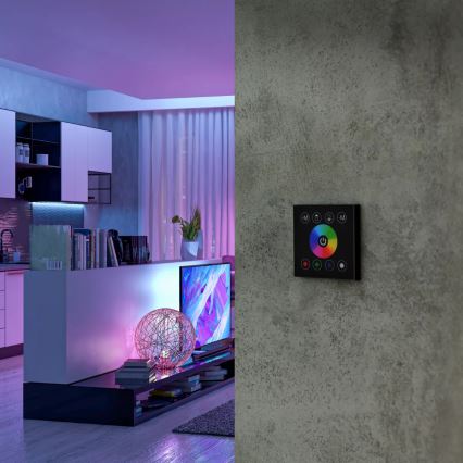 Touch switch with dimmer for RGBW LED strips 12-24V 4-channel