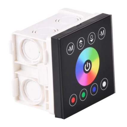 Touch switch with dimmer for RGBW LED strips 12-24V 4-channel