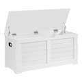 TOVIAN Storage Chest 100 x 46 x 40 cm, White