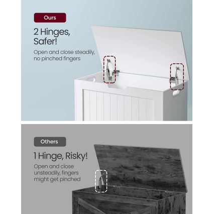 TOVIAN White Shoe Cabinet