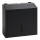 Towel dispenser 28 x 24.5 cm stainless steel/black