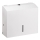 Towel dispenser 28 x 24.5 cm, stainless steel/white