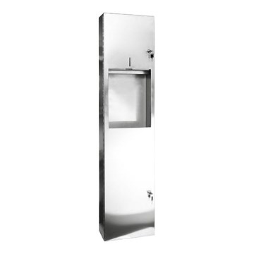 Towel Dispenser 31 x 122.5 cm, Stainless Steel/Silver