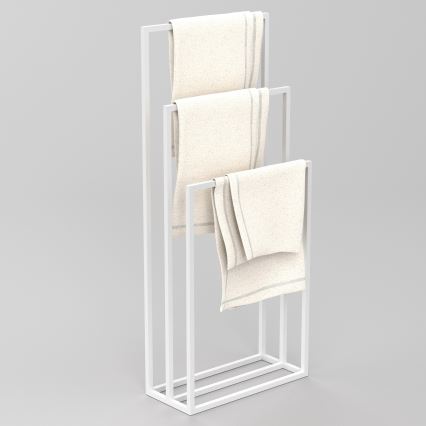 Towel holder 105x45 cm white