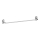 Towel holder 64.5 x 7.2 cm, stainless steel/silver