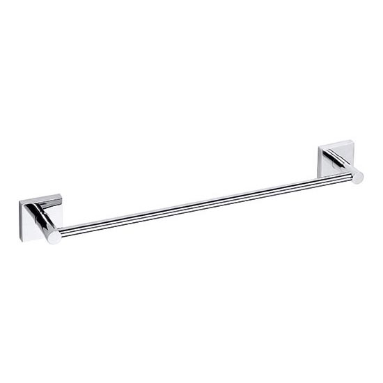 Towel holder 65.5 x 5.5 cm, silver