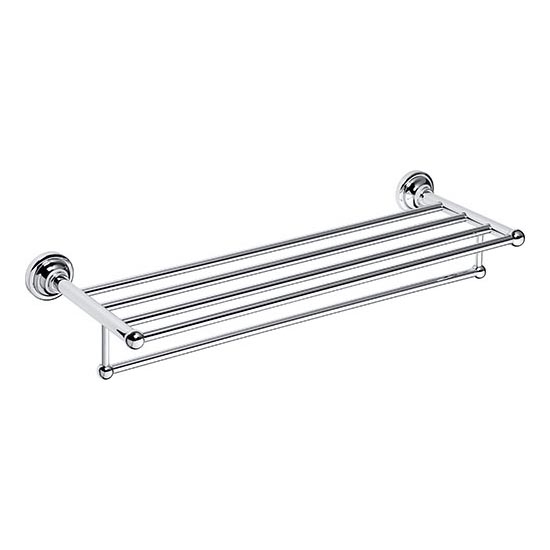 Towel Holder 66.5 x 12 cm, Silver