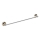 Towel holder 66.5 x 6.5 cm, Silver/Gold
