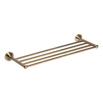 Towel holder 66,5x6,5 cm bronze
