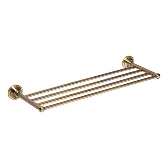 Towel holder 66,5x6,5 cm bronze