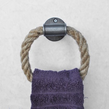 Towel holder BORURAF 20x20 cm beige
