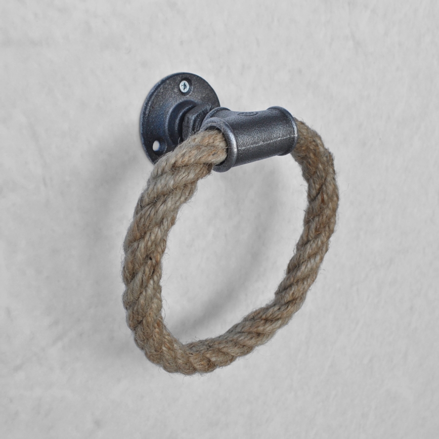 Towel holder BORURAF 20x20 cm beige