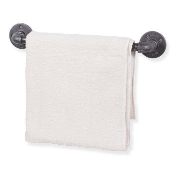 Towel holder BORURAF 7x47 cm grey
