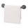 Towel holder BORURAF 7x47 cm grey