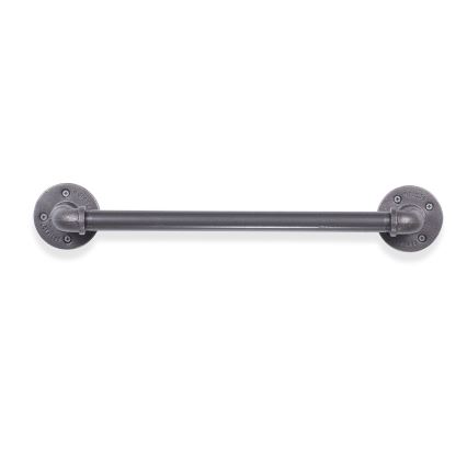 Towel holder BORURAF 7x47 cm grey
