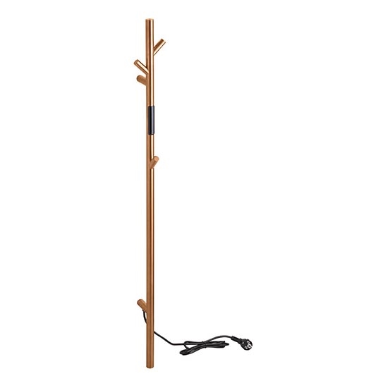 Towel rack 10.3 x 118 cm — stainless steel/copper finish
