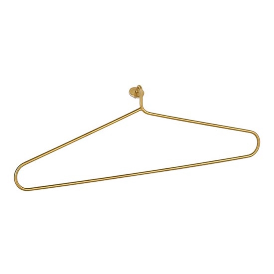 Towel rack 45 x 12.2 cm, stainless steel with gold finish