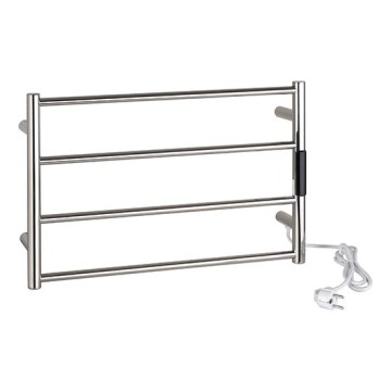 Towel rack 56x37 cm stainless steel/silver