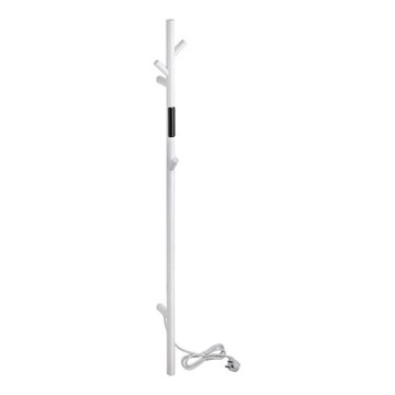 Towel Rail 10.3 x 118 cm, Stainless Steel/White