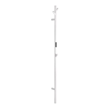 Towel rail 12.4x172 cm stainless steel/white