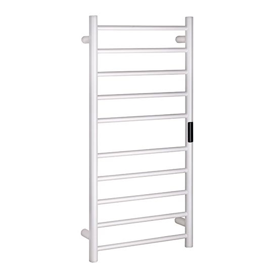 Towel Rail 45 x 96 cm, Stainless Steel/White