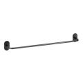 Towel rail 64.5 x 7.2 cm, stainless steel/black