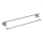 Towel rail 66.5 x 12.5 cm silver/gold