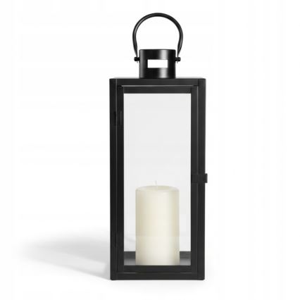 TOWER Decorative Lantern, 29 cm, Black