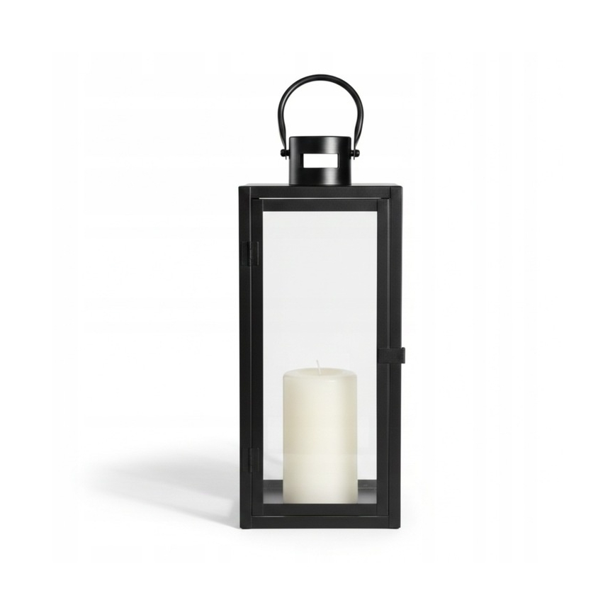 TOWER Decorative Lantern, 29 cm, Black