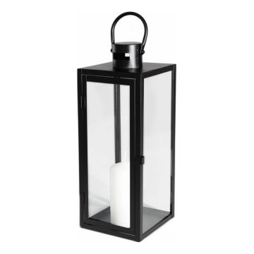 TOWER Decorative Lantern, 38 cm, Black