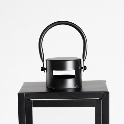 TOWER Decorative Lantern, 49 cm, Black