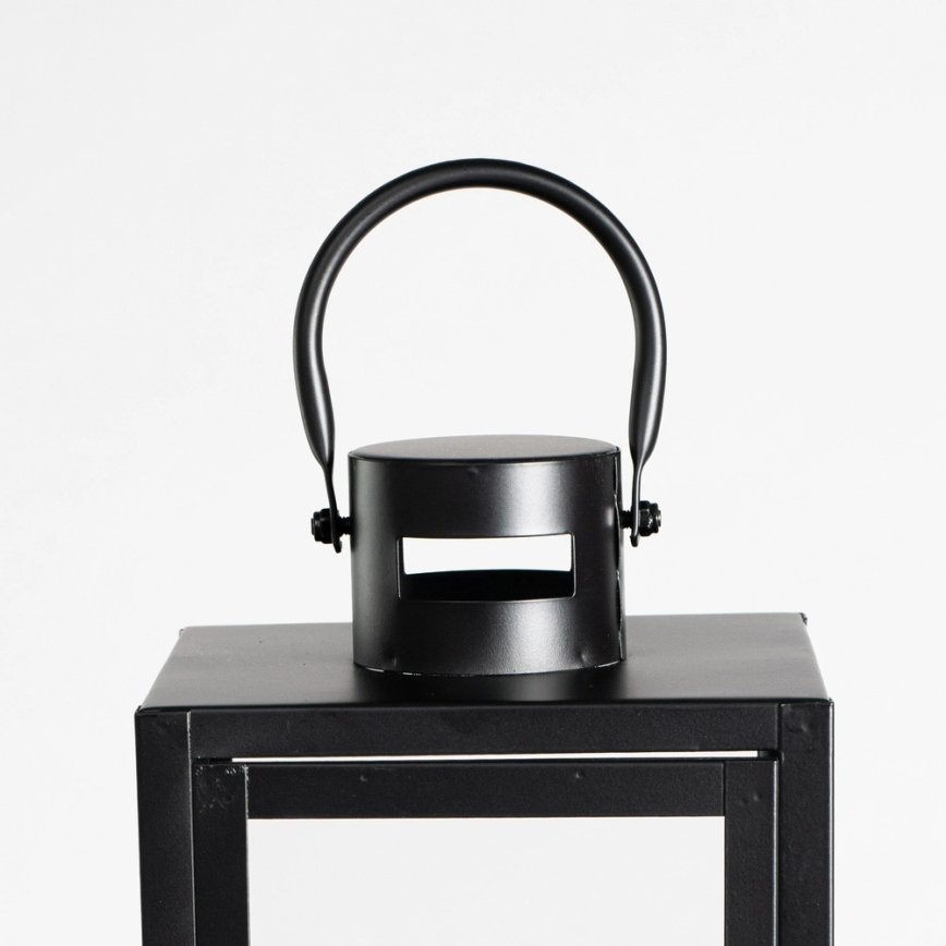 TOWER Decorative Lantern, 49 cm, Black