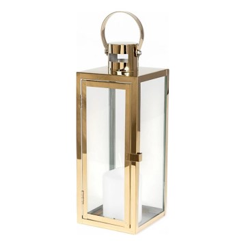 TOWER Decorative Lantern, 49 cm, Gold
