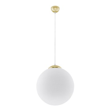 TOYA cable pendant light 1xE27/60W/230V Ø 40 cm white/gold
