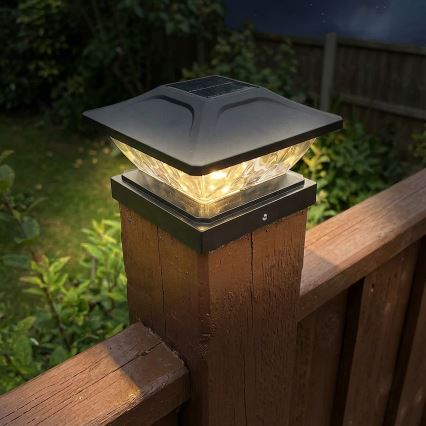 TOYA Solar LED Light 4.5W/230V 3000/6500K 600 mAh IP44 black