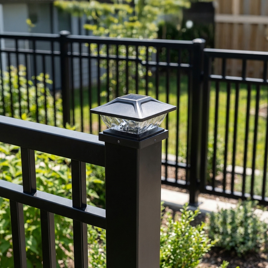 TOYA Solar LED Light 4.5W/230V 3000/6500K 600 mAh IP44 black