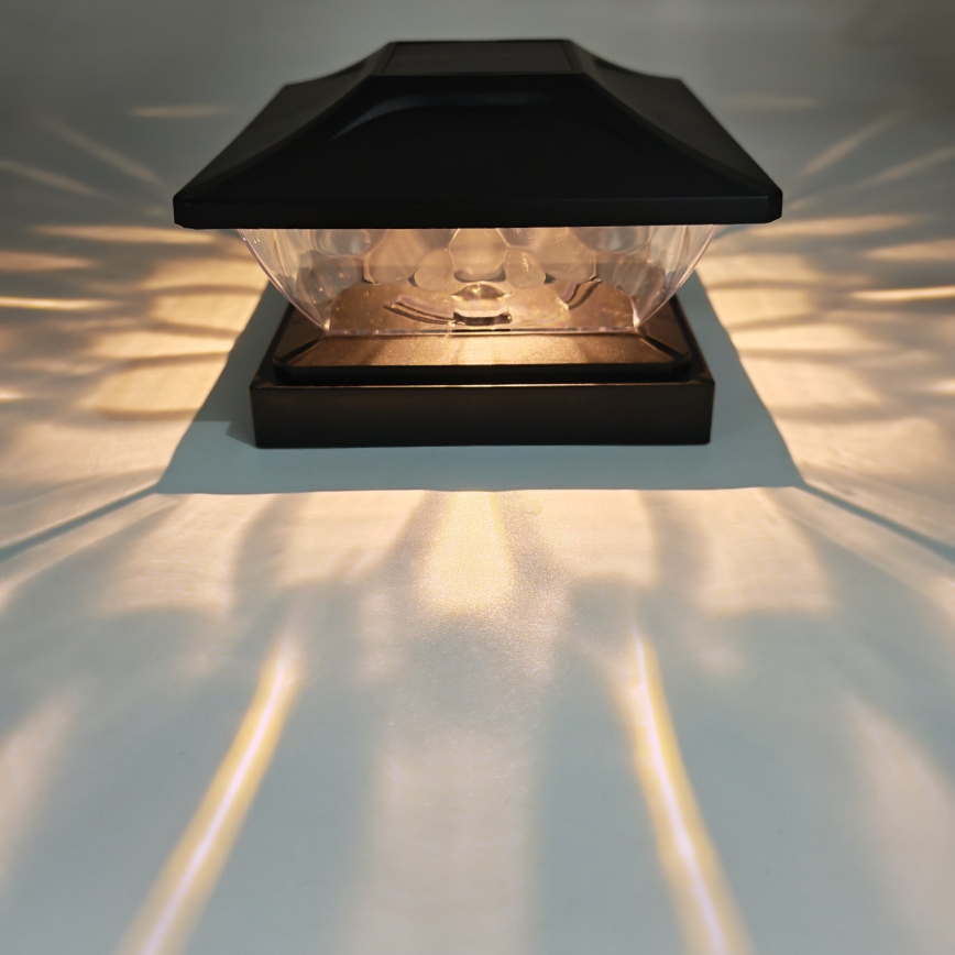 TOYA Solar LED Light 4.5W/230V 3000/6500K 600 mAh IP44 black